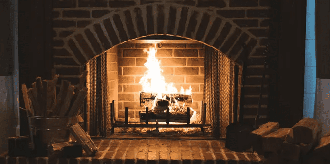 fireplace installation